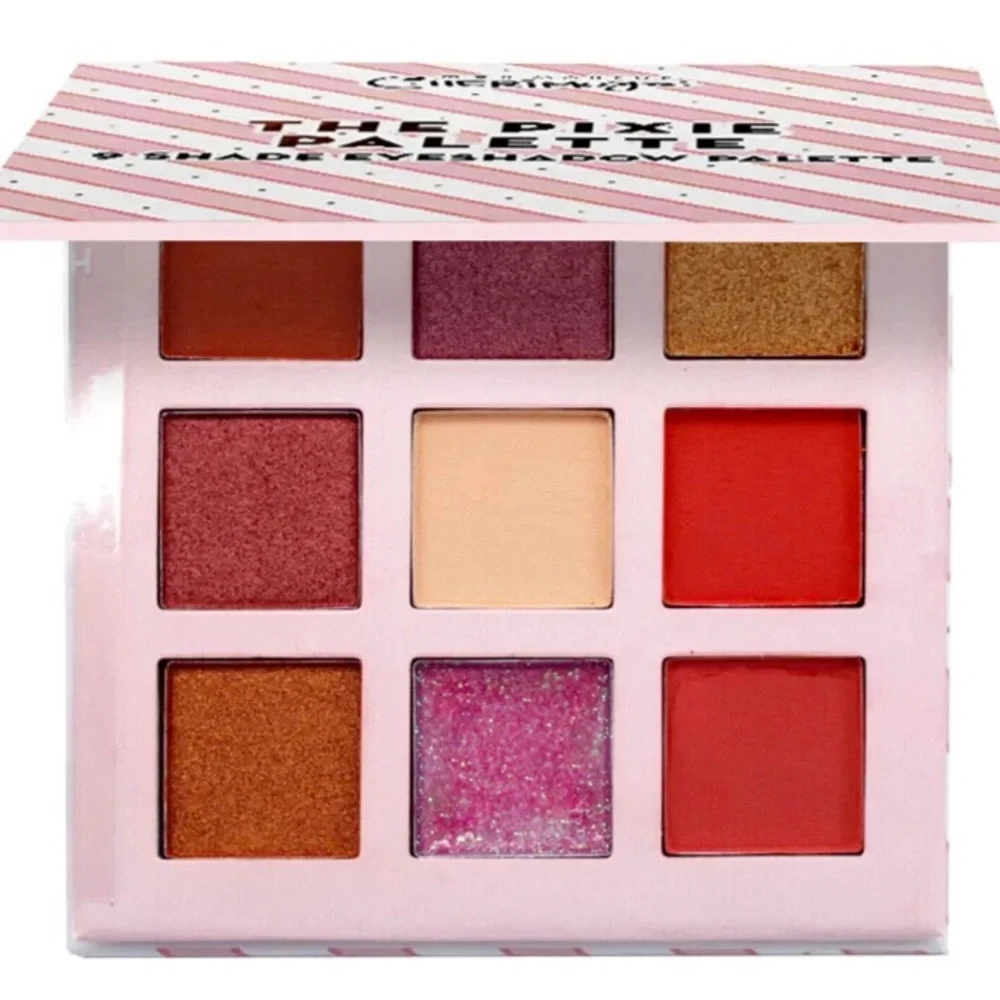 5/$25 Pixie 9 Color Holiday Eyeshadow Palette Matte and Shimmer Shades new